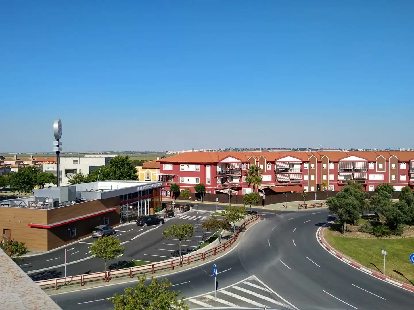 Vista exterior de Piso de alquiler en Aljaraque con Aire acondicionado y Amueblado