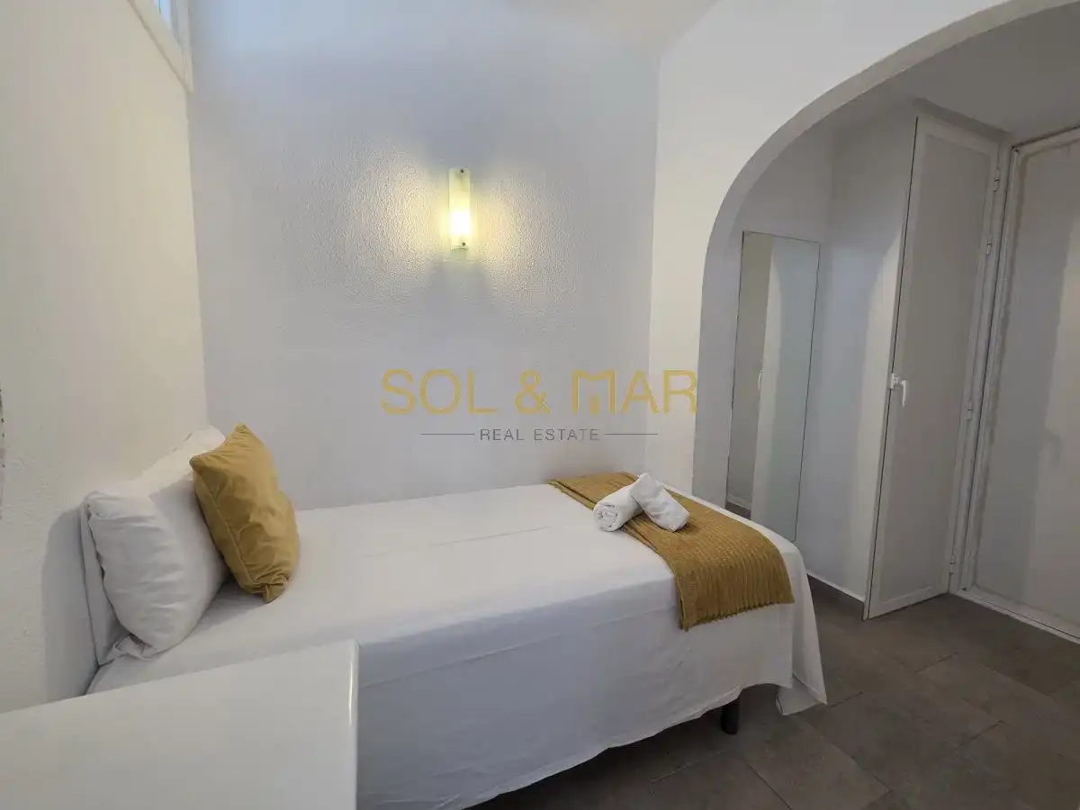 Schlafzimmer von Wohnung zum Verkauf in Torremolinos mit Klimaanlage, Heizung und Terrasse