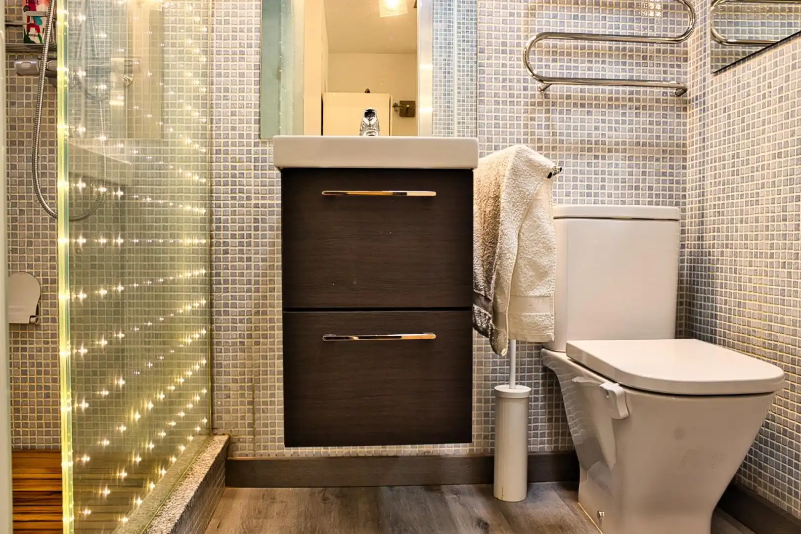 Badezimmer von Wohnung zum Verkauf in San Sebastián de los Reyes mit Klimaanlage, Heizung und Terrasse