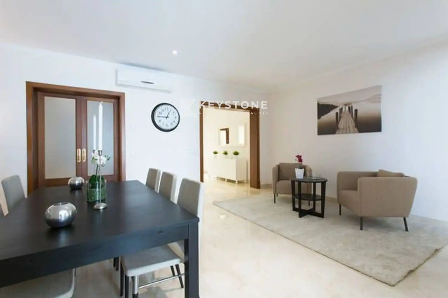 Living room of Flat for rent in Manacor  with Air Conditioner and Furnished