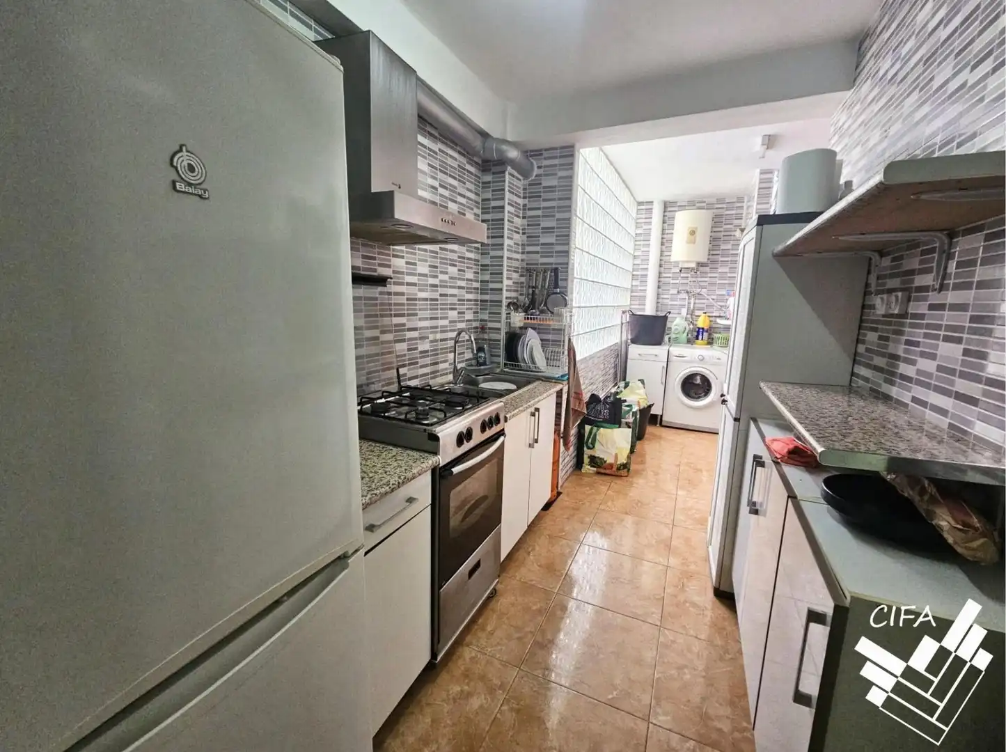 Küche von Wohnung zum Verkauf in Vinaròs mit Balkon