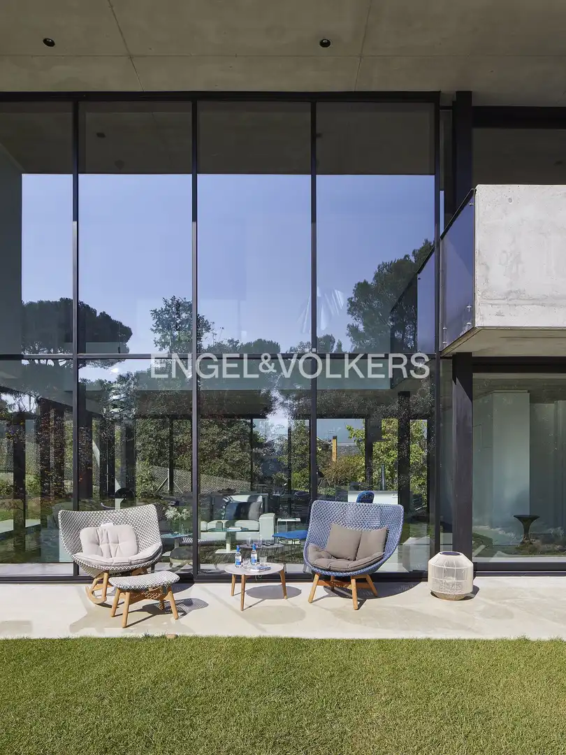 Terrassa de Casa o xalet en venda en Santa Maria de Palautordera amb Aire condicionat, Calefacció i Jardí privat