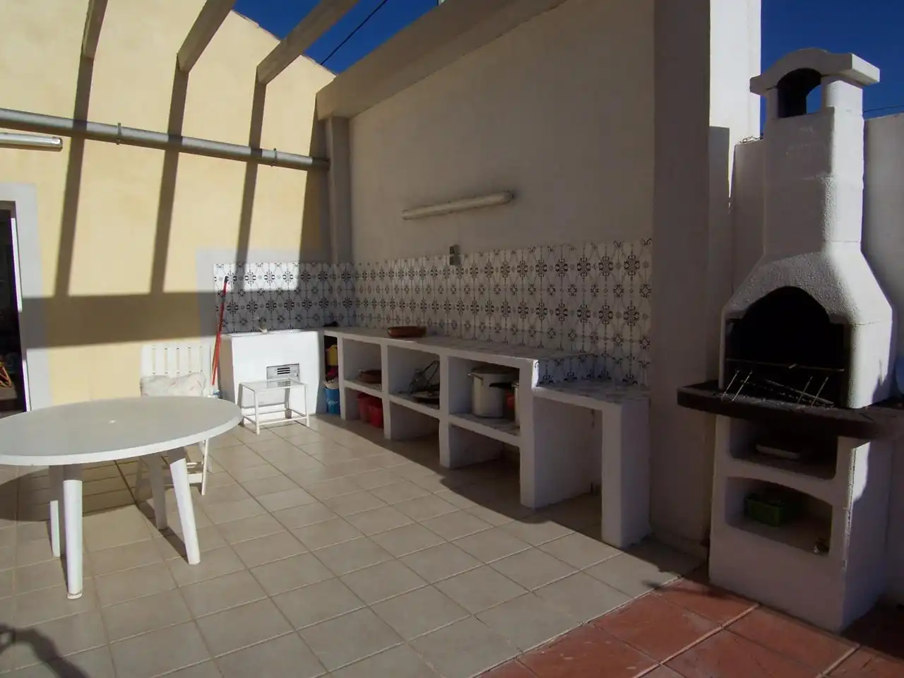Cuina de Casa o xalet en venda en Cartagena amb Calefacció, Jardí privat i Terrassa