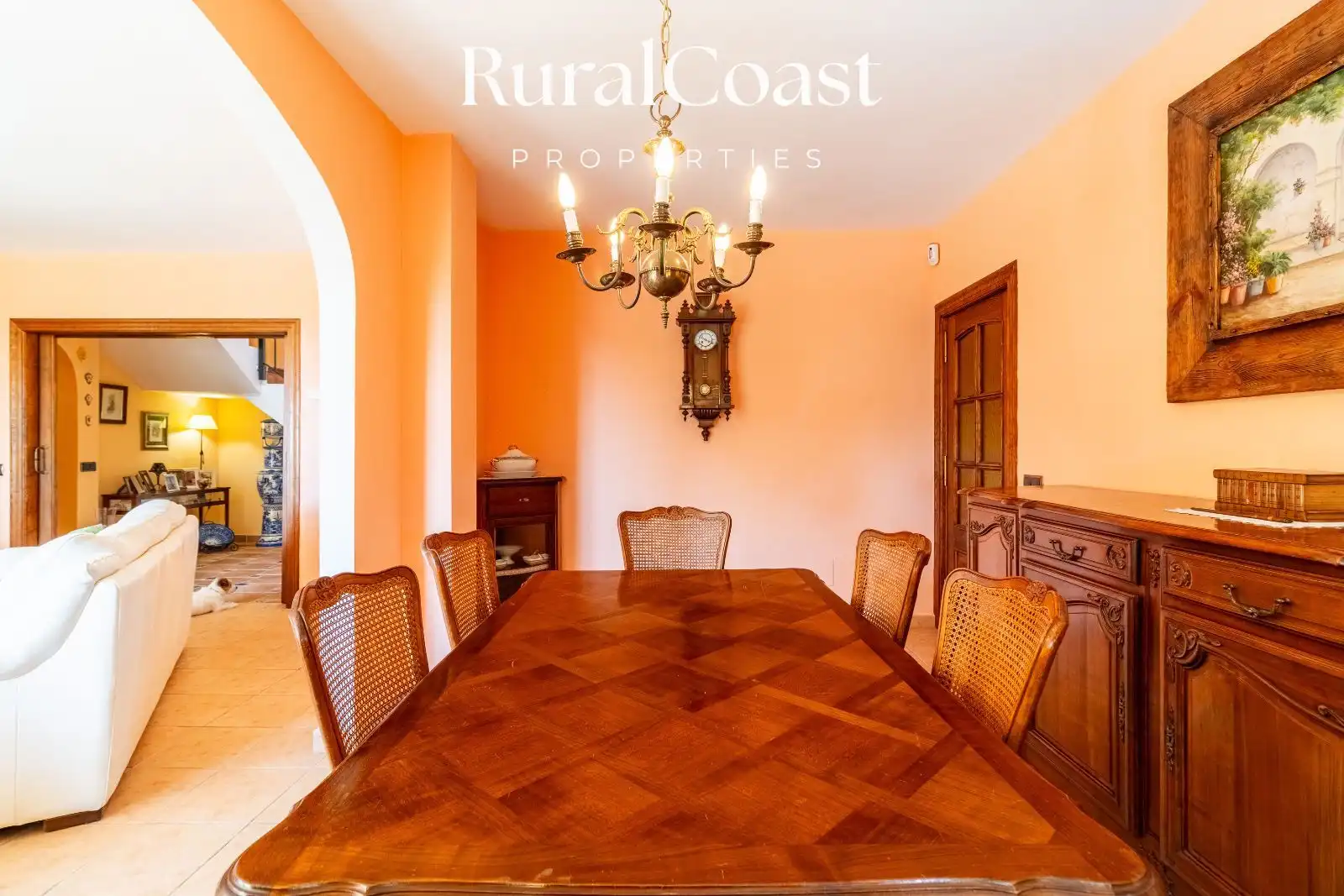 Comedor de Casa o chalet en venta en Tibi con Aire acondicionado, Calefacción y Jardín privado