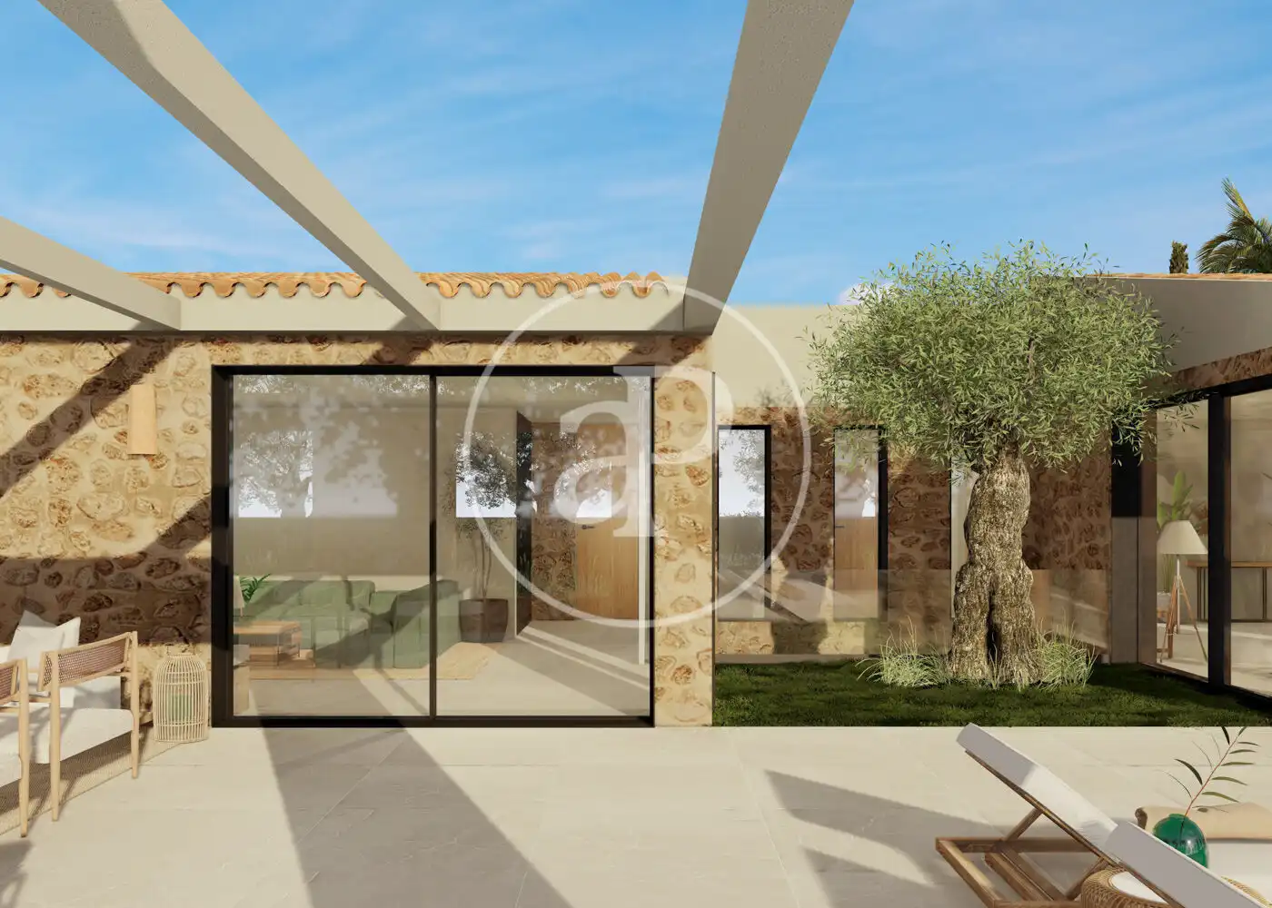 Terraza de Casa o chalet en venta en Sa Pobla con Aire acondicionado, Calefacción y Jardín privado