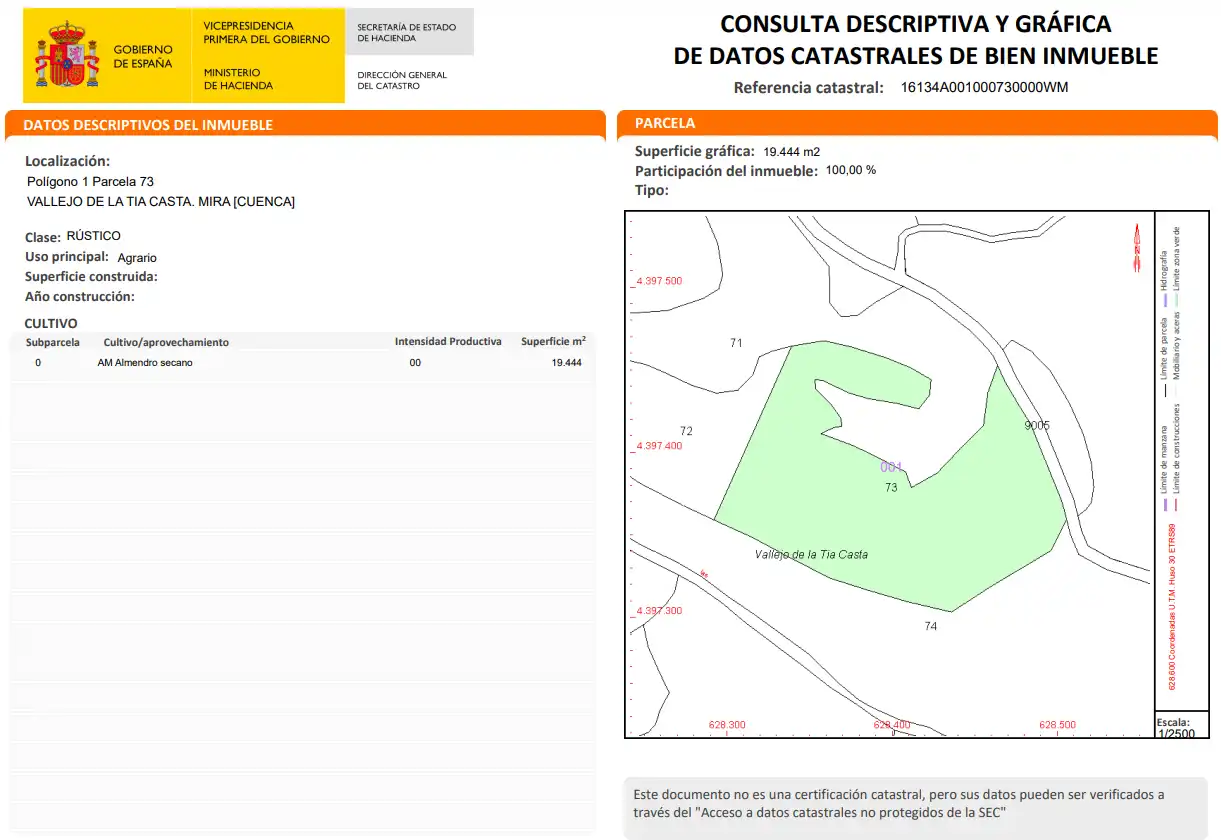 Residential for sale in Vallejo De La Tia Casta, Mira