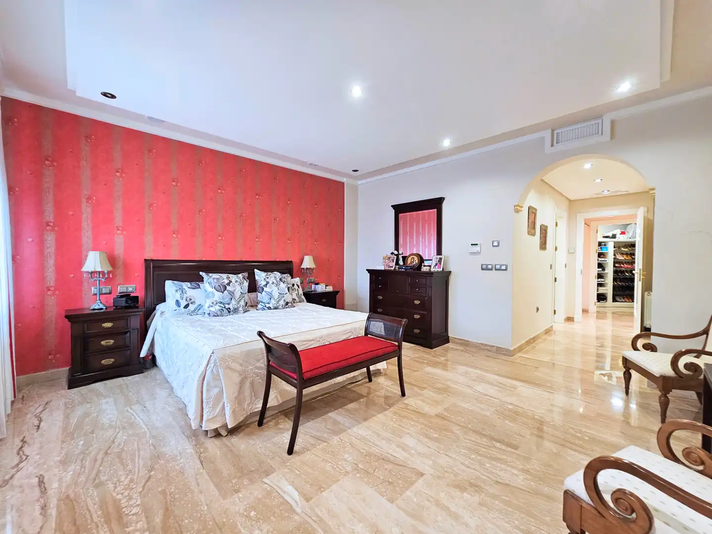 Habitación de Casa o chalet en venta en Cartagena con Aire acondicionado, Calefacción y Jardín privado