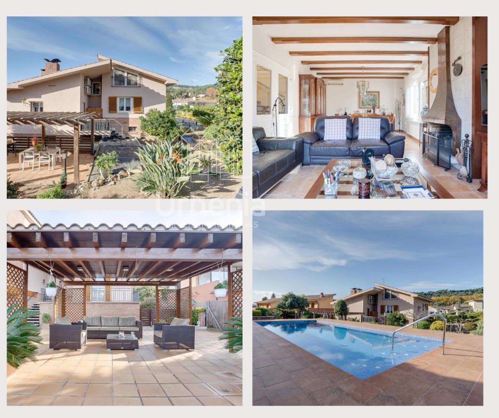 Exterior view of House or chalet for sale in Arenys de Munt  with Air Conditioner, Heating and Terrace