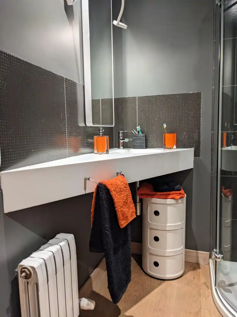 Baño de Casa o chalet en venta en Ayegui / Aiegi con Aire acondicionado, Jardín privado y Terraza