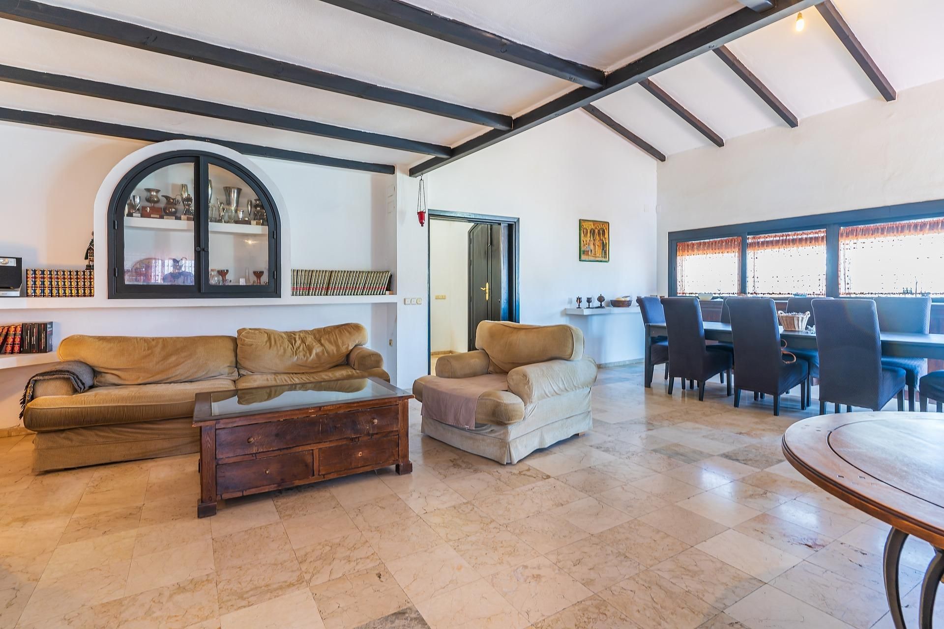 Living room of House or chalet for sale in Palos de la Frontera  with Air Conditioner, Private garden and Terrace