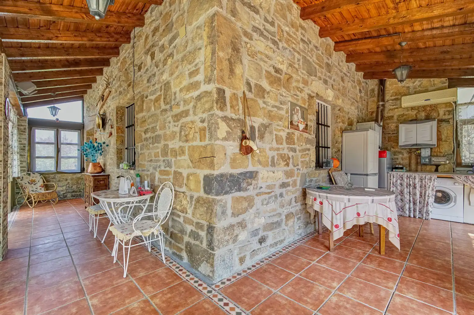 Terrasse von Haus oder Chalet zum Verkauf in Aranguren mit Klimaanlage, Heizung und Privatgarten