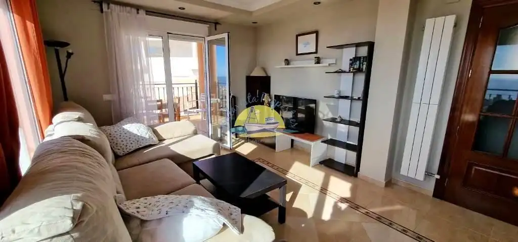 Sala de estar de Casa o chalet en venta en Mazarrón con Aire acondicionado, Jardín privado y Terraza