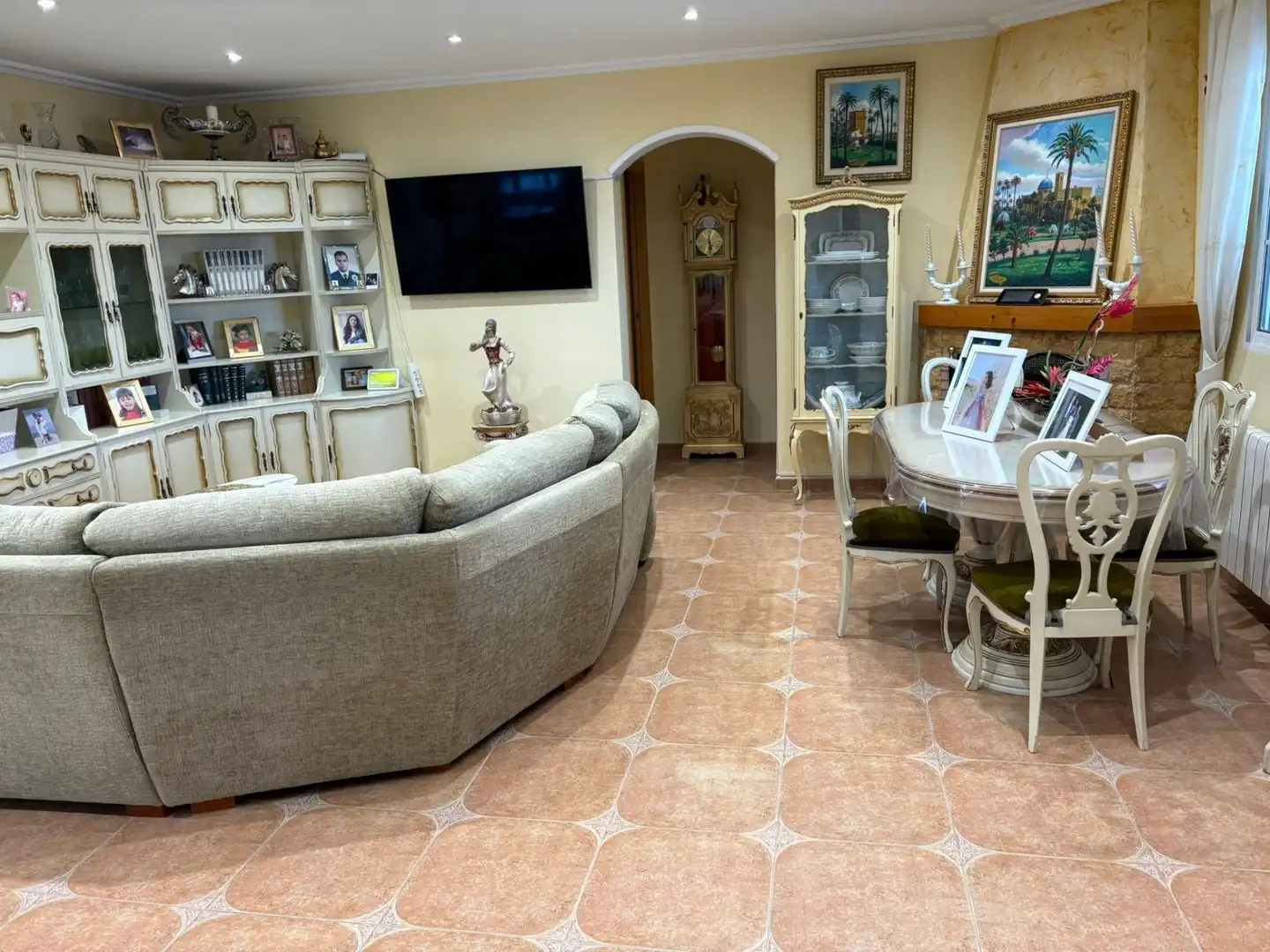 Living room of Houses for sale in Elche / Elx  with Private garden and Swimming Pool