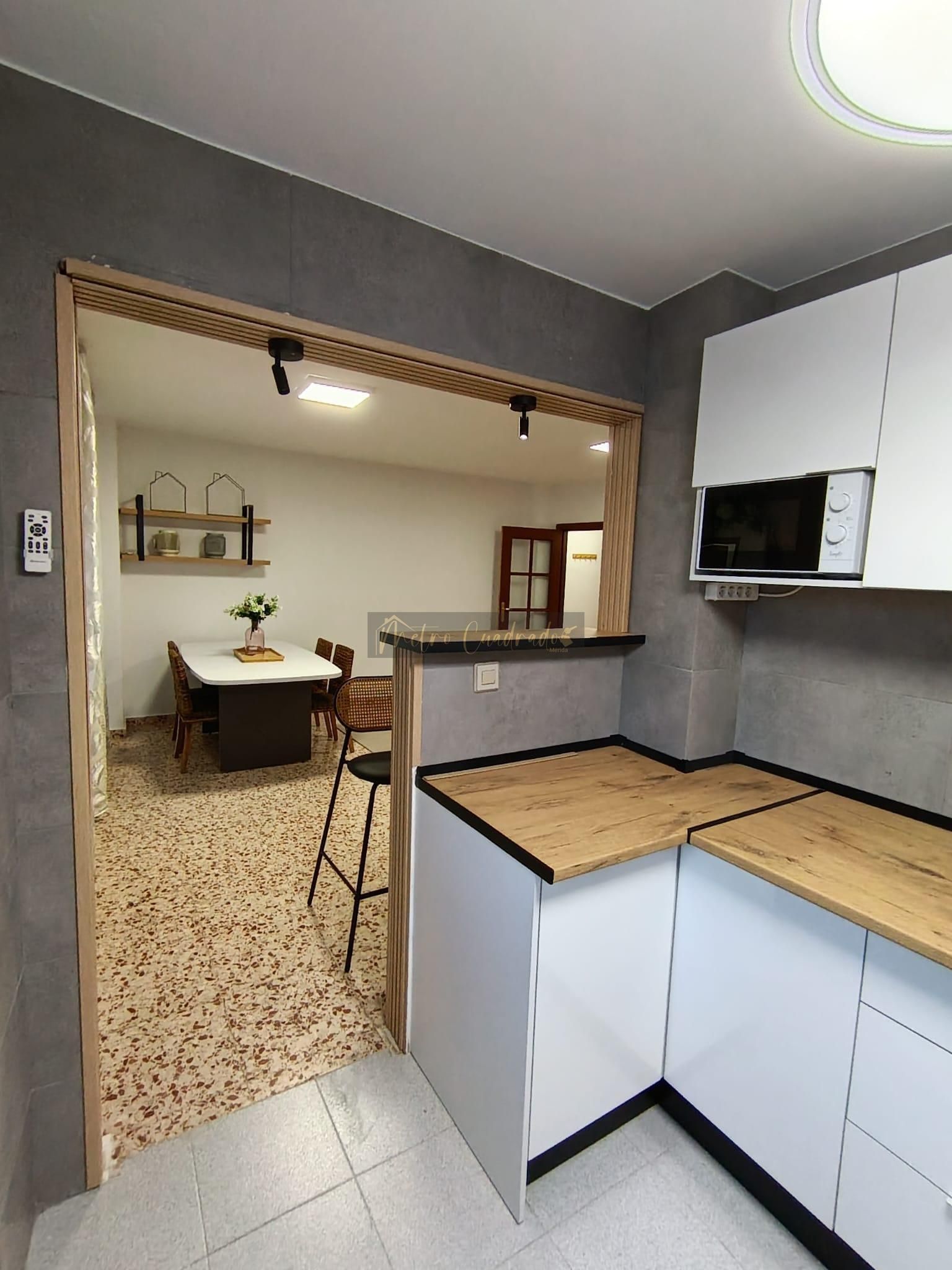 Cocina de Piso de alquiler en Mérida con Aire acondicionado, Calefacción y Amueblado