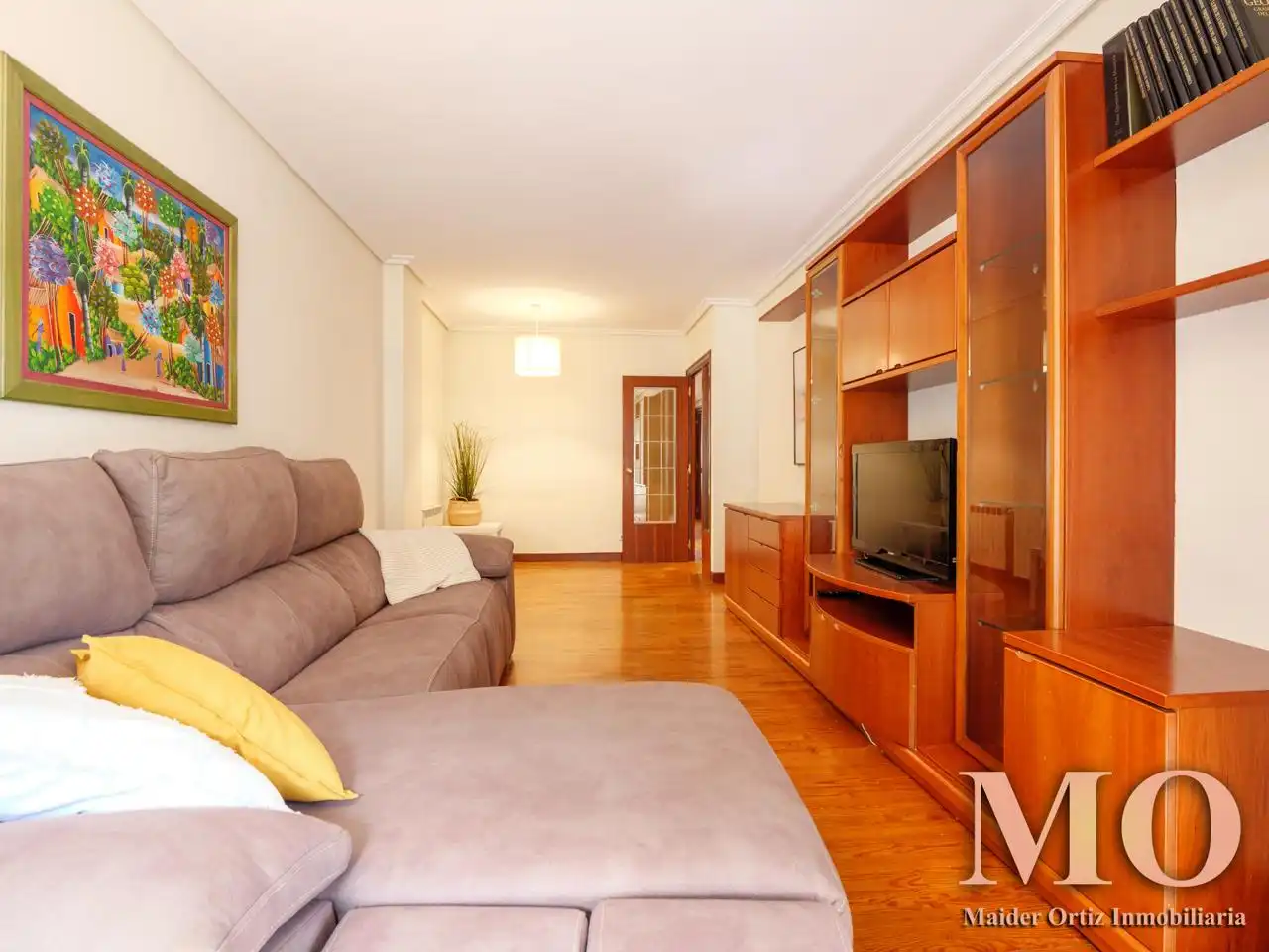 Living room of Flat for sale in Bergara  with Heating, Terrace and Storage room