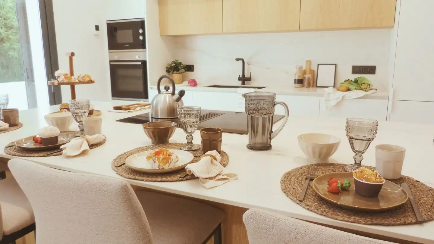 Cocina de Casa o chalet en venta en Cambrils con Aire acondicionado, Calefacción y Parquet