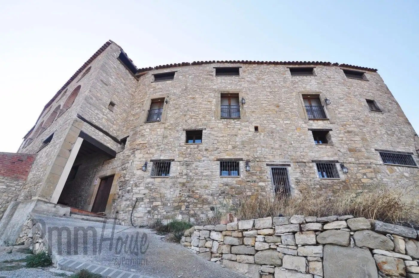 Vista exterior de Finca rústica en venta en Calonge de Segarra con Terraza, Trastero y Piscina