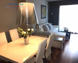 Living room of Flat to rent in  Barcelona Capital  with Air Conditioner, Parquet flooring and Terrace