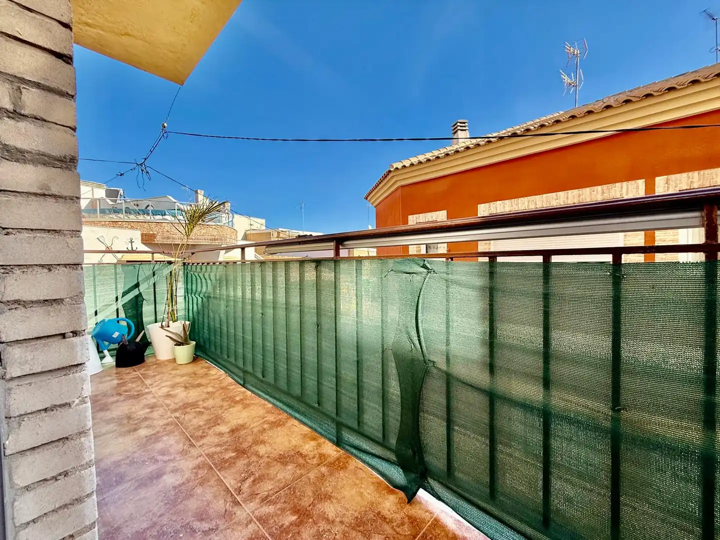 Terraza de Apartamento en venta en San Pedro del Pinatar con Aire acondicionado, Trastero y Amueblado