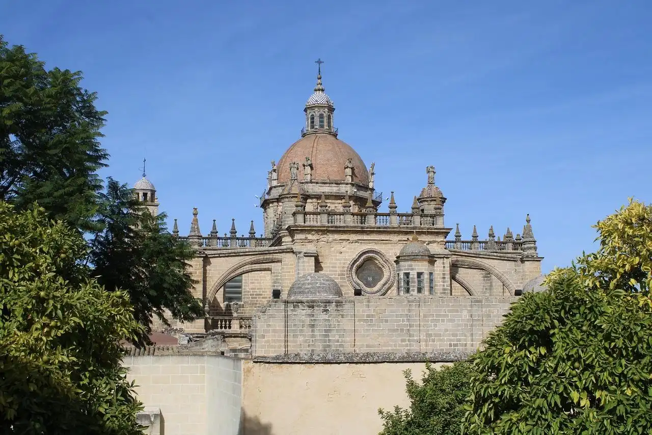 Exterior view of Houses for sale in Jerez de la Frontera  with Air Conditioner, Private garden and Terrace