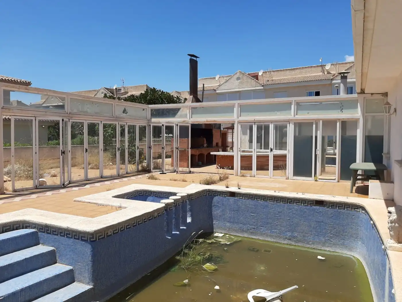 Swimming pool of Houses for sale in La Nucia  with Private garden, Terrace and Furnished