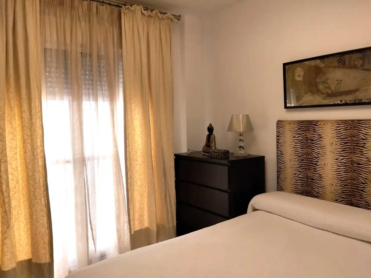 Dormitori de Apartament de lloguer en Málaga amb Moblat