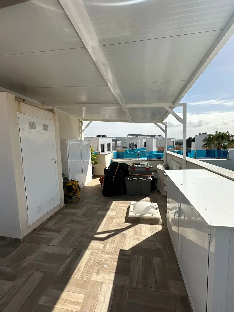 Terrace of Detached homes for sale in Bigastro  with Air Conditioner, Private garden and Terrace