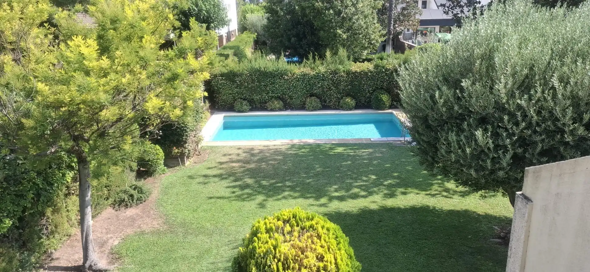 Piscina de Casa o chalet en venta en Zaragoza con Aire acondicionado, Calefacción y Jardín privado
