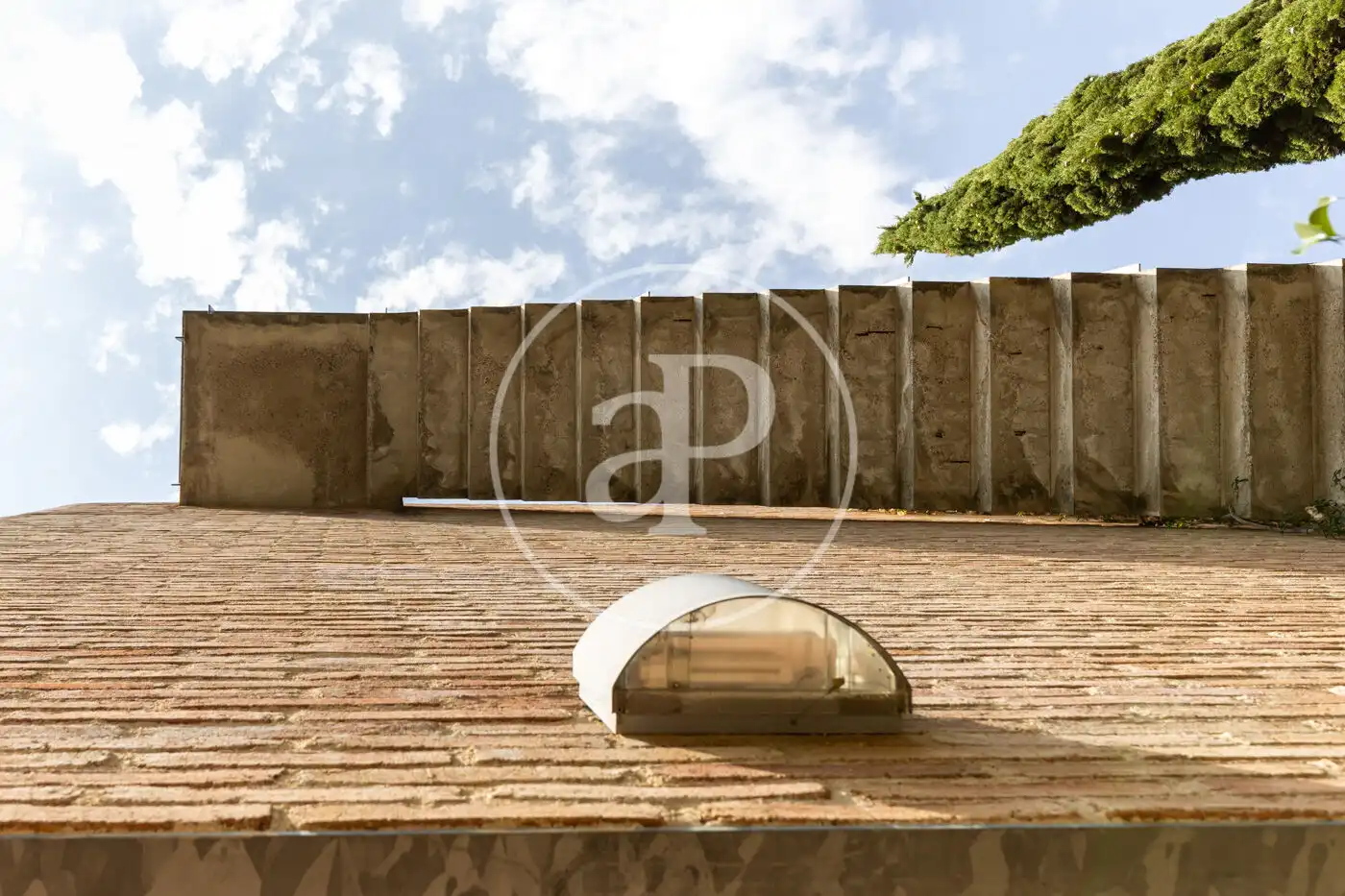 Exterior view of Houses for sale in Sant Cugat del Vallès  with Air Conditioner, Heating and Private garden