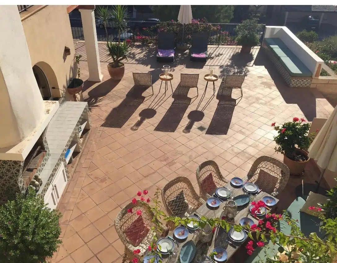 Terraza de Casa o chalet de alquiler en Andratx con Calefacción, Jardín privado y Terraza