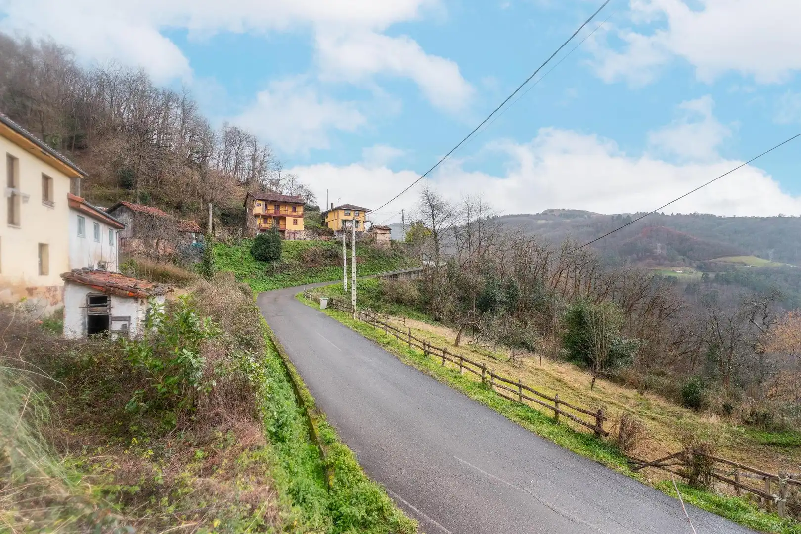 Vista exterior de Finca rústica en venta en Mieres (Asturias) con Terraza