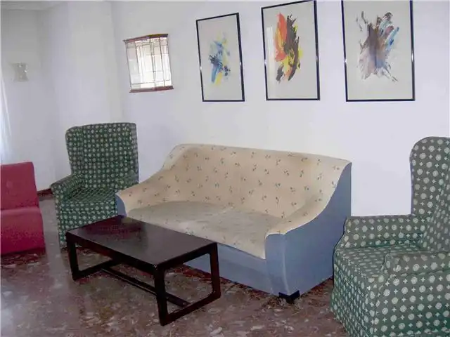 Living room of Flat for rent in Zaragoza  with Heating, Furnished and Oven
