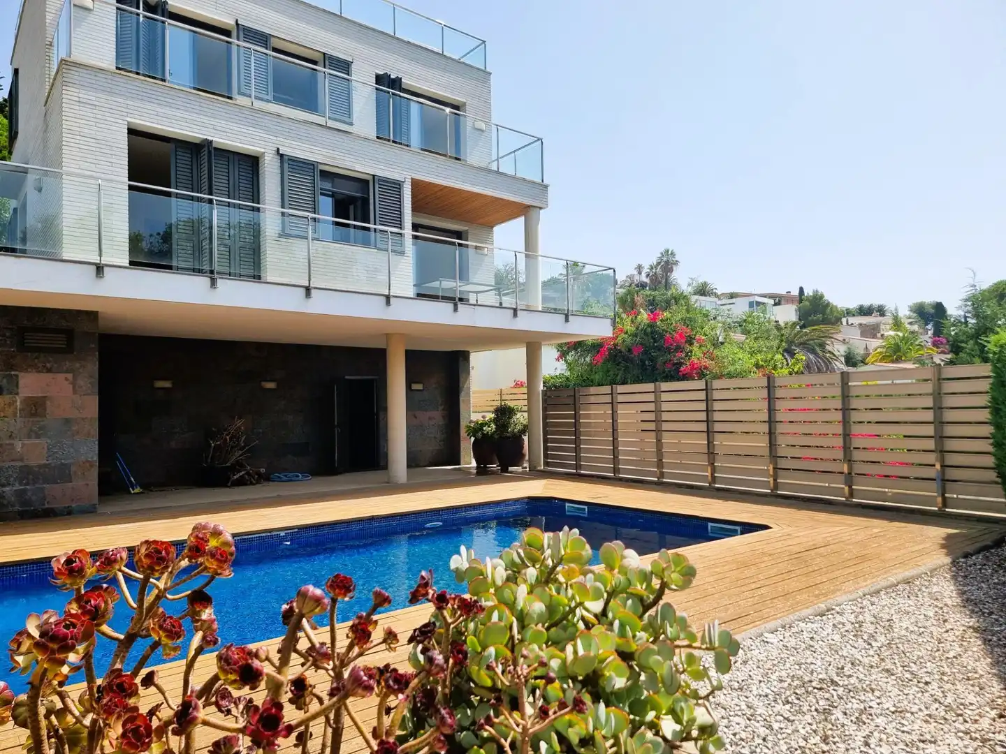 Piscina de Casa o xalet en venda en Lloret de Mar amb Jardí privat, Terrassa i Traster