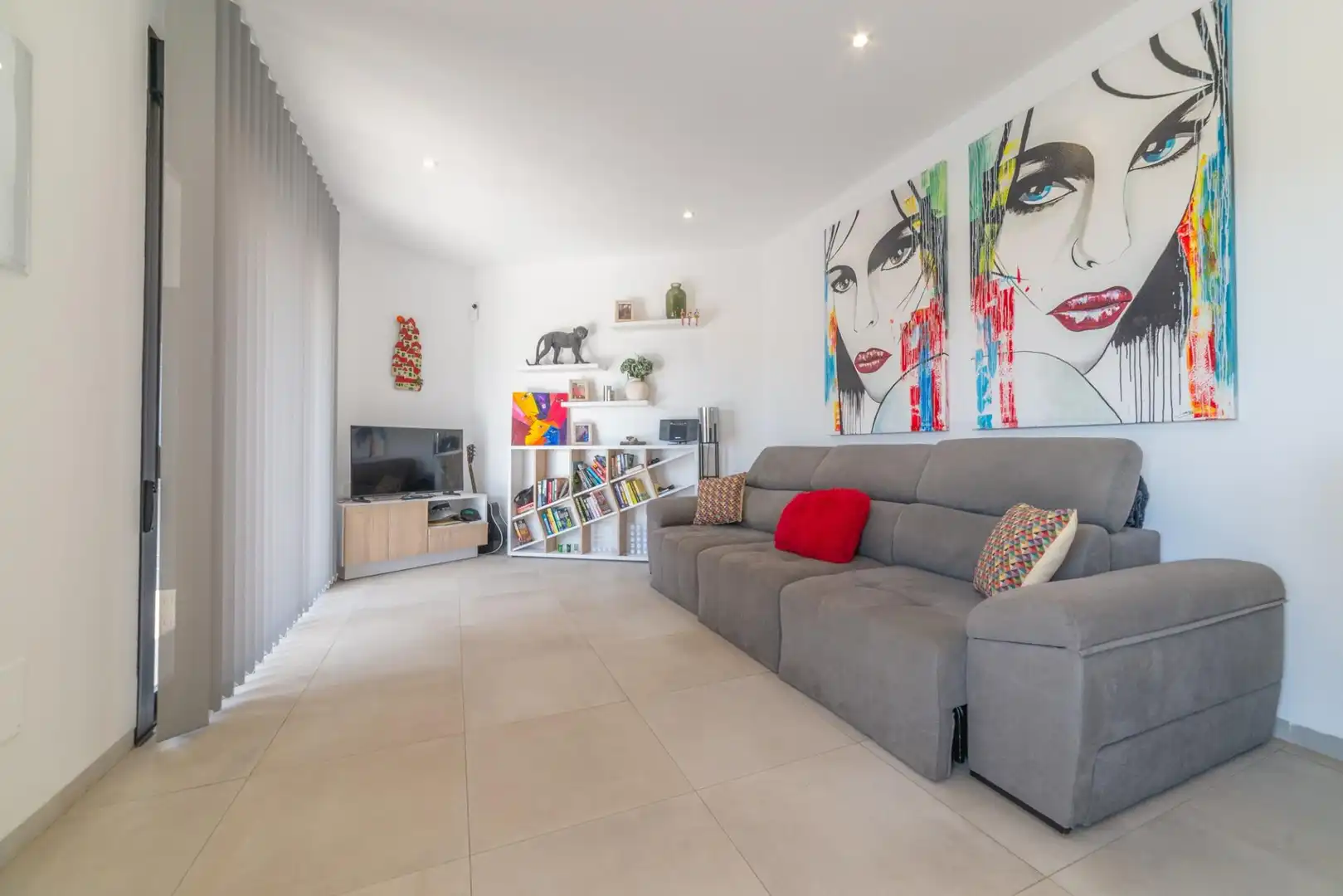 Sala de estar de Planta baja en venta en San Javier con Aire acondicionado, Terraza y Trastero