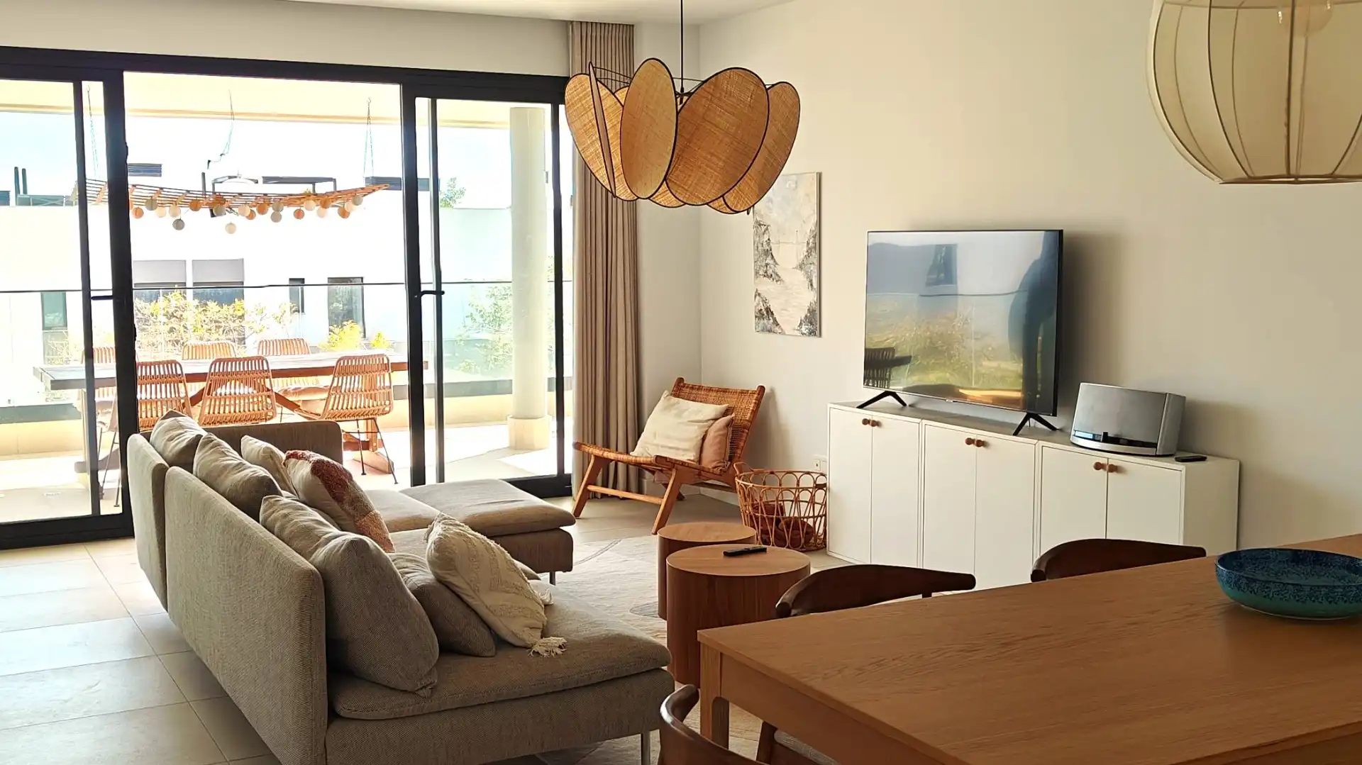 Sala d'estar de Pis en venda en Estepona amb Aire condicionat, Calefacció i Terrassa