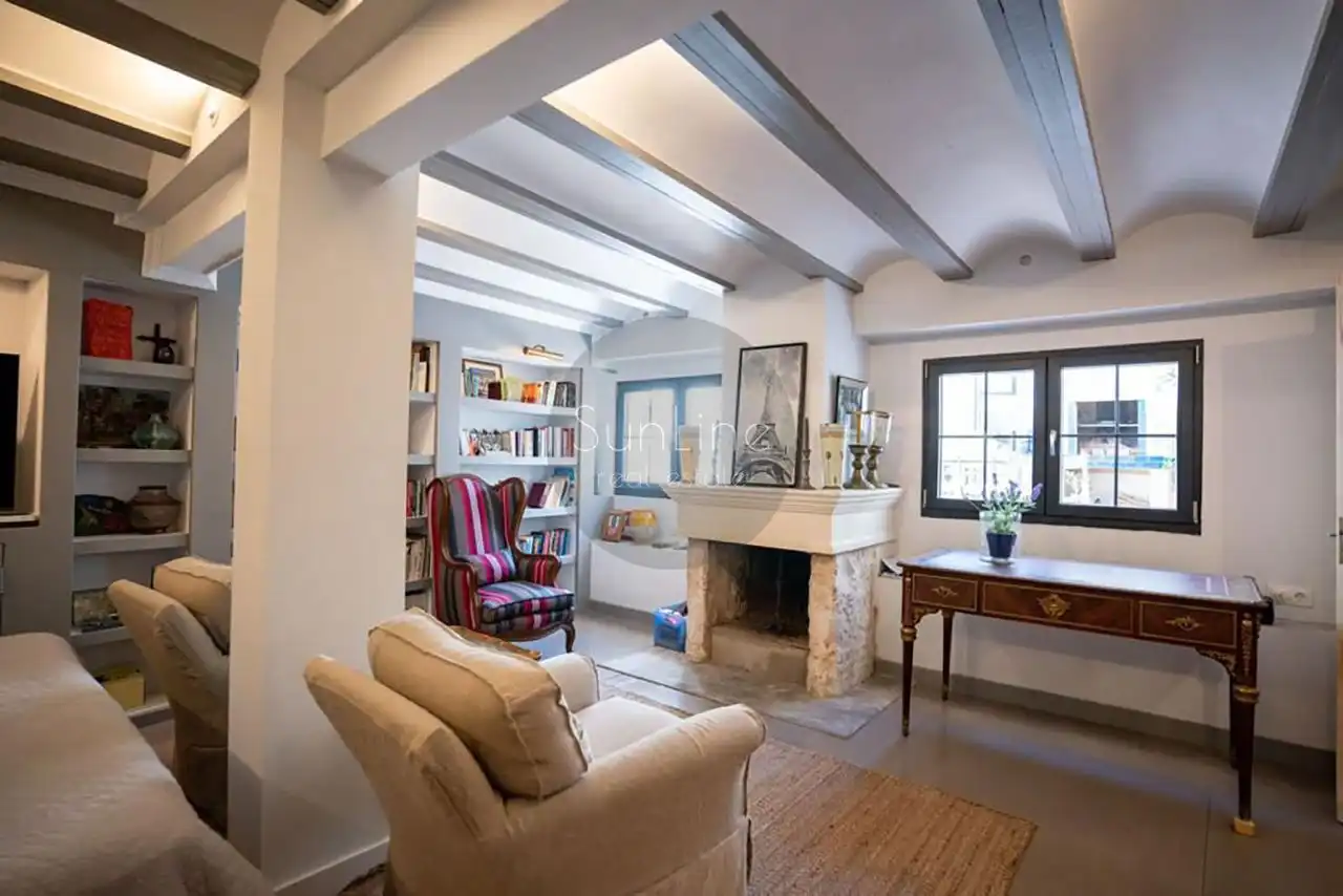 Sala de estar de Casa o chalet de alquiler en Godella con Aire acondicionado, Terraza y Amueblado