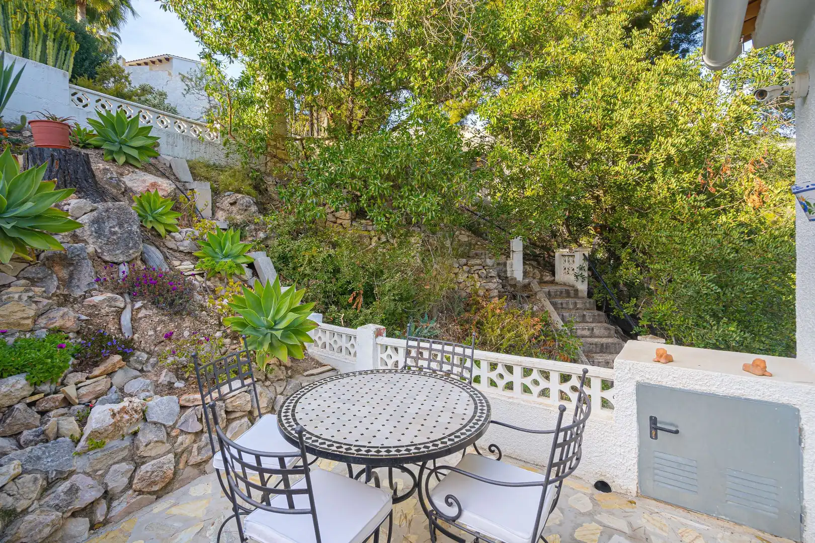 Terrace of Houses for rent in Altea  with Air Conditioner, Heating and Private garden
