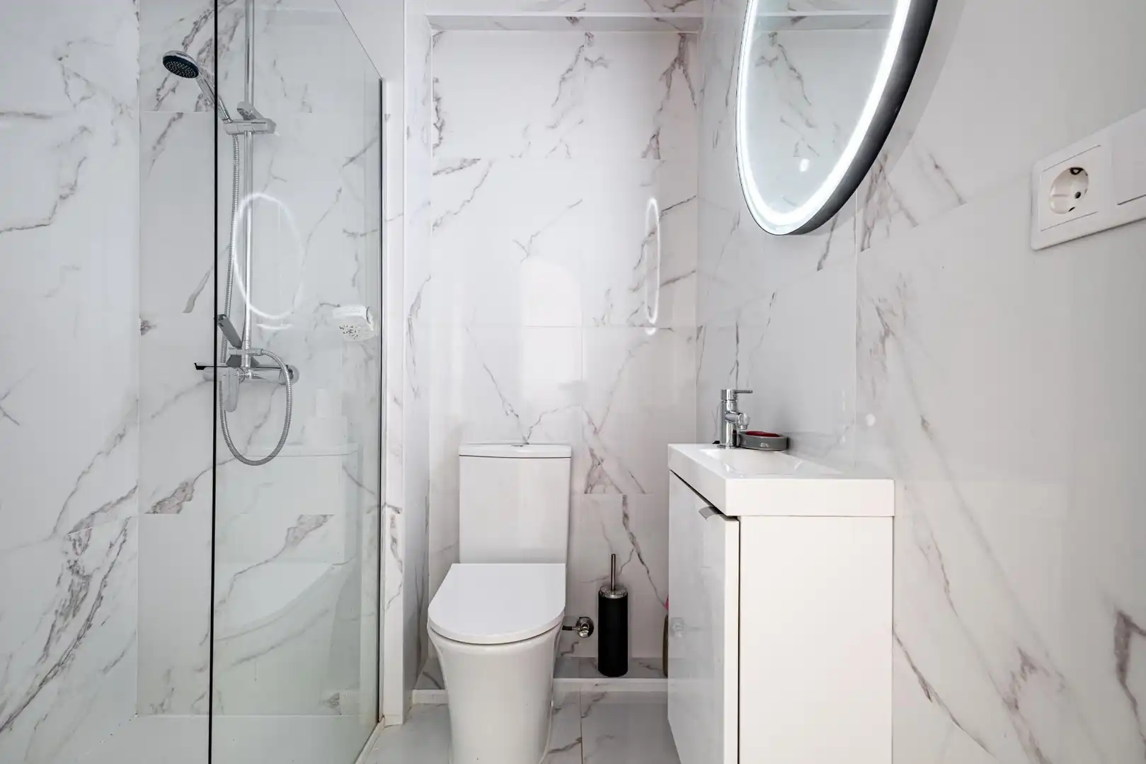 Badezimmer von Wohnung zum Verkauf in Torrevieja mit Terrasse, Möbliert und Balkon