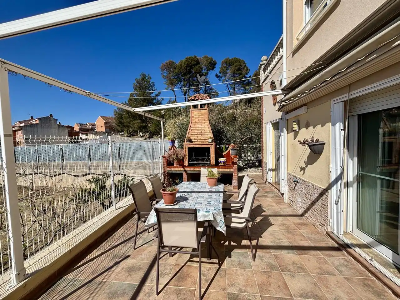 Terraza de Casa adosada en venta en Valls con Aire acondicionado, Calefacción y Jardín privado