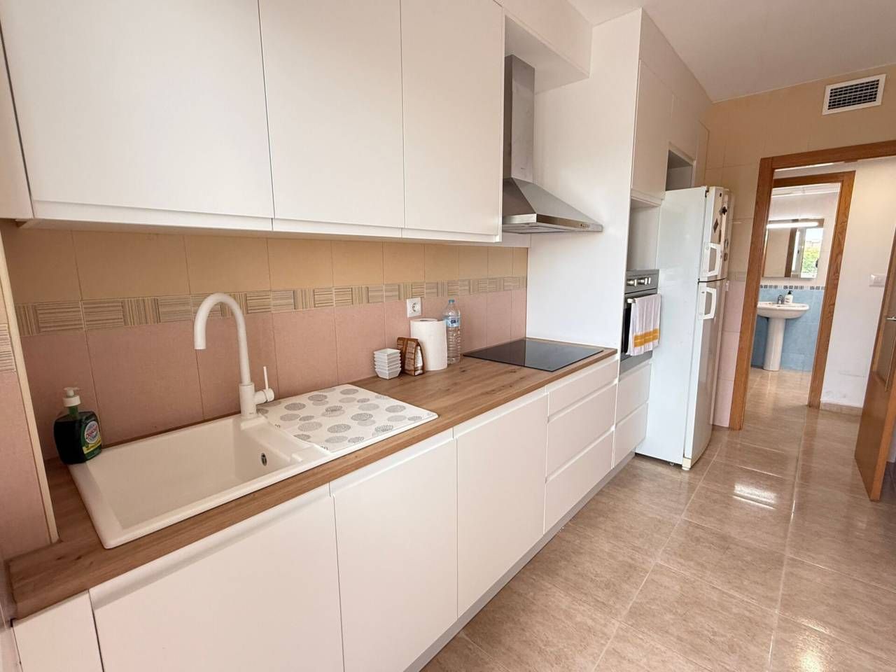 Cuina de Pis de lloguer en Ceutí amb Moblat