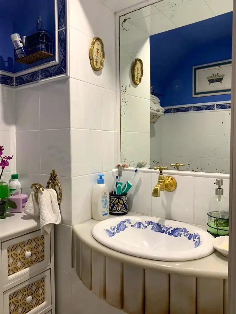 Bany de Casa o xalet en venda en El Puerto de Santa María amb Aire condicionat i Jardí privat