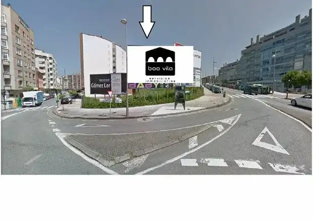 Außenansicht von Dachboden zum Verkauf in Pontevedra Capital  mit Heizung, Parkett und Terrasse