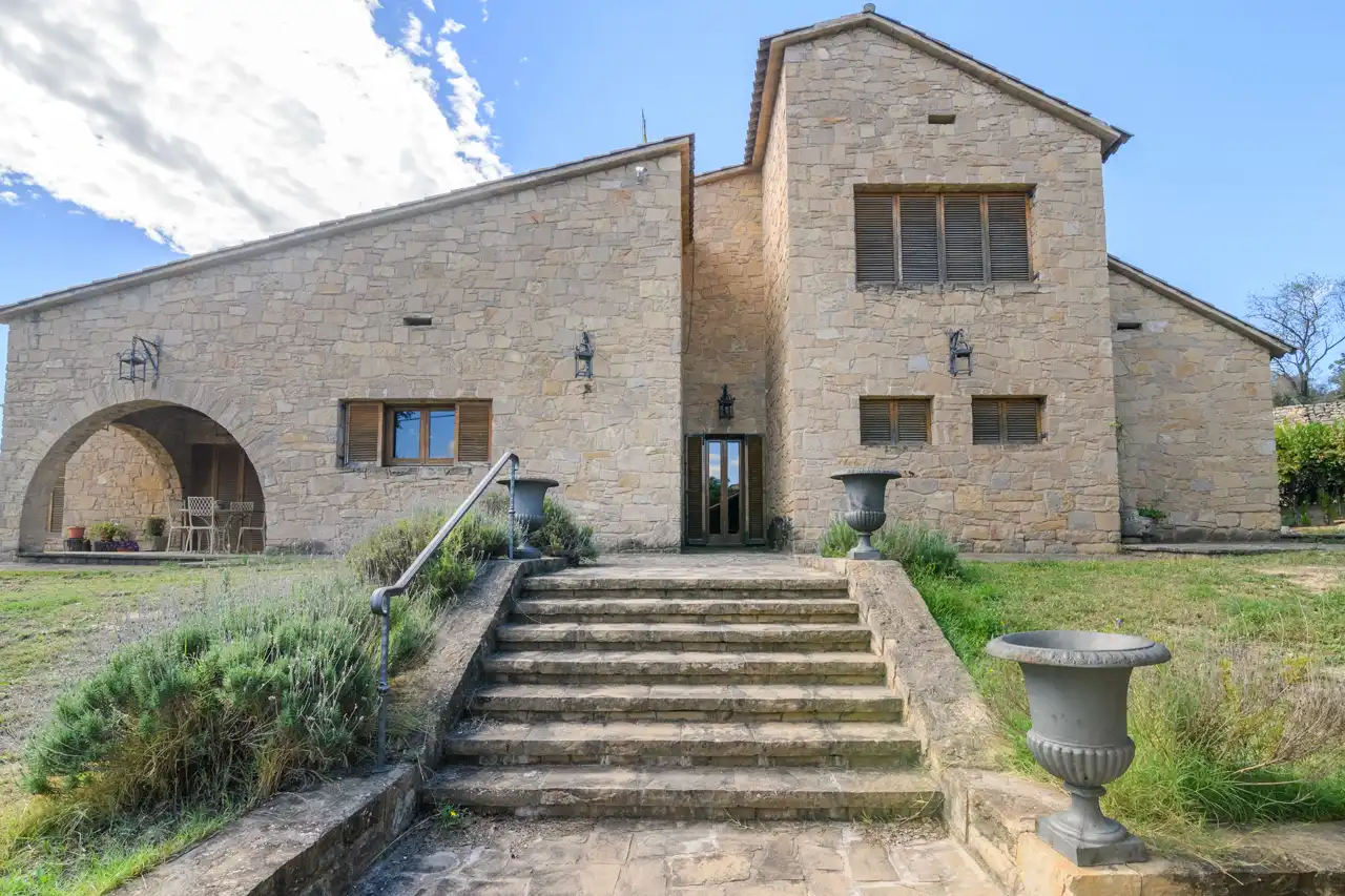 Exterior view of Houses for sale in Sant Vicenç de Castellet  with Heating, Private garden and Terrace