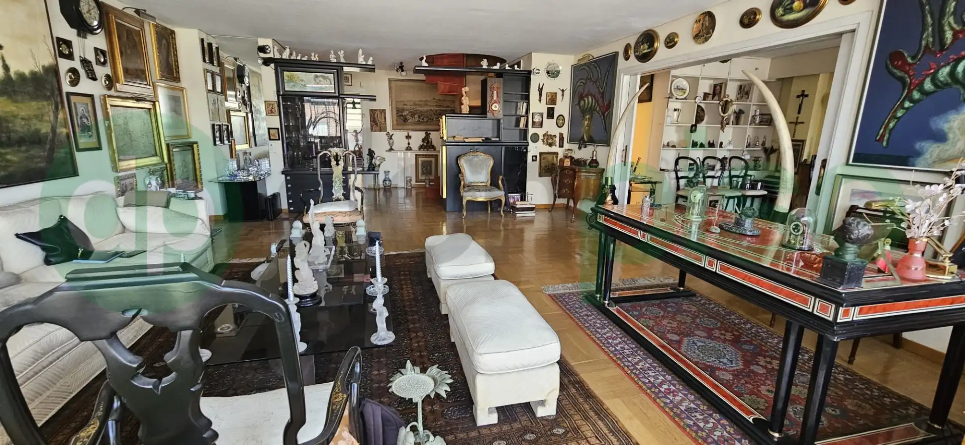 Wohnzimmer von Maisonette zum Verkauf in Madrid mit Klimaanlage, Heizung und Terrasse