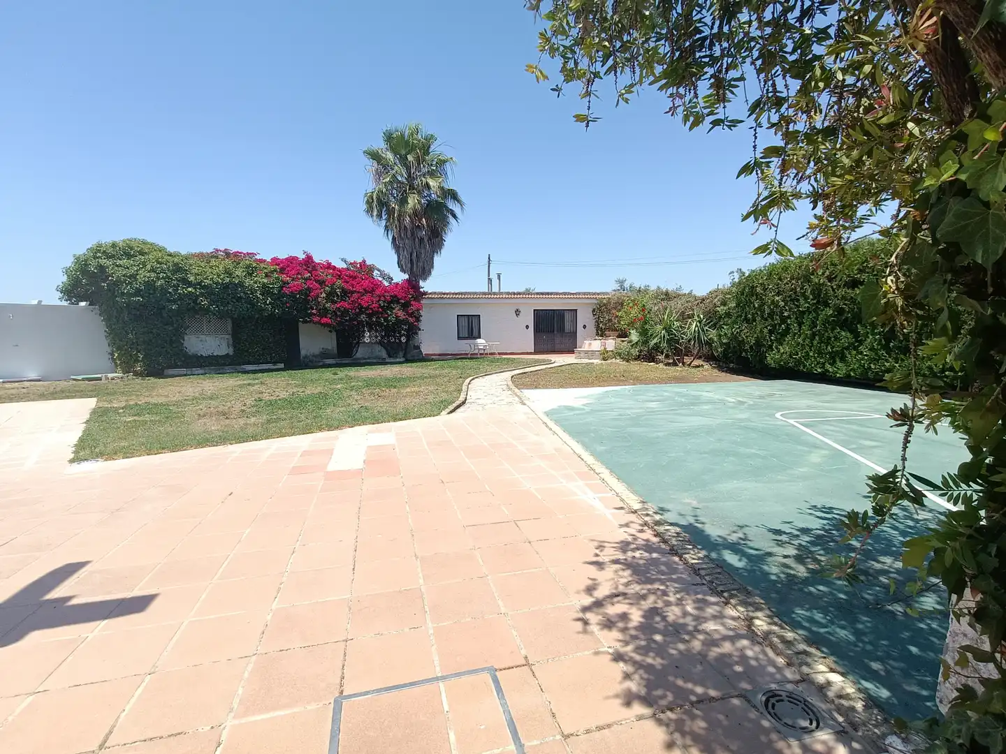 Jardín de Casa o chalet en venta en Espartinas con Aire acondicionado, Jardín privado y Terraza