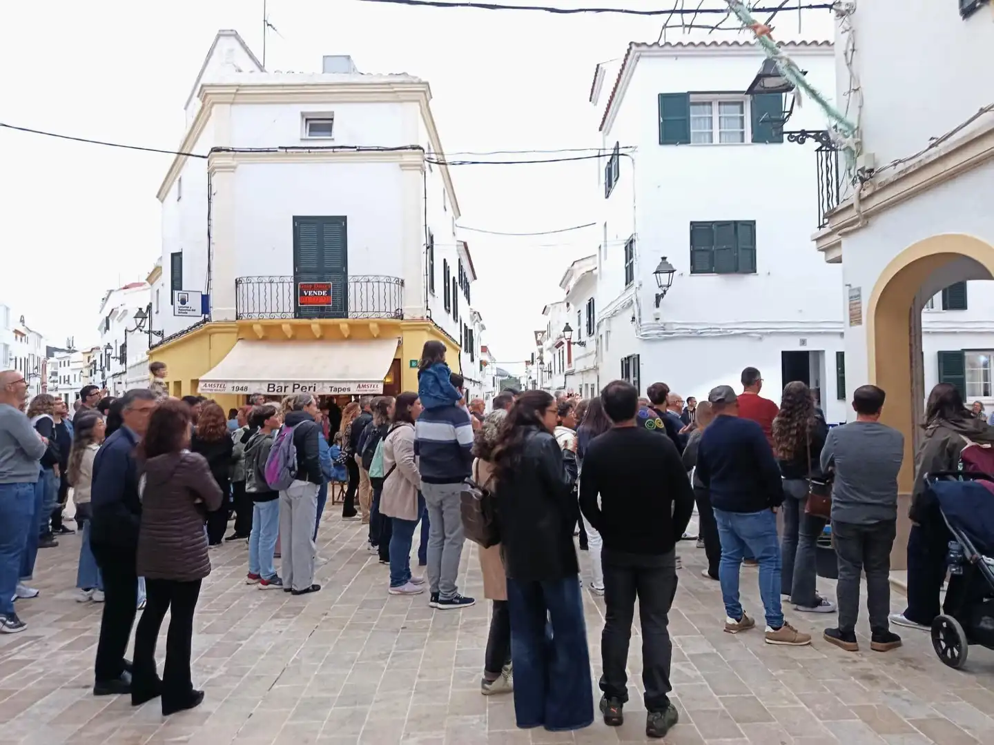 Vista exterior de Local en venda en Es Migjorn Gran amb Moblat