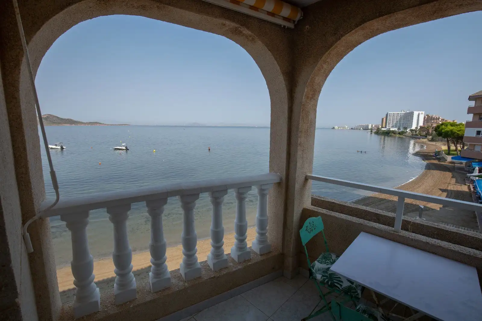 Terrassa de Casa o xalet de lloguer en La Manga del Mar Menor amb Calefacció, Terrassa i Piscina