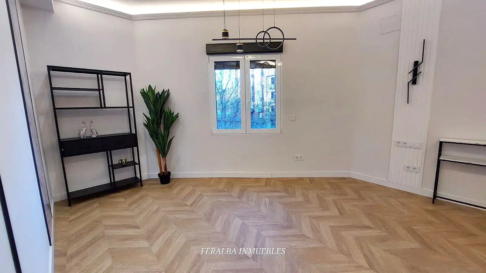 Sala de estar de Piso en venta en Madrid con Amueblado