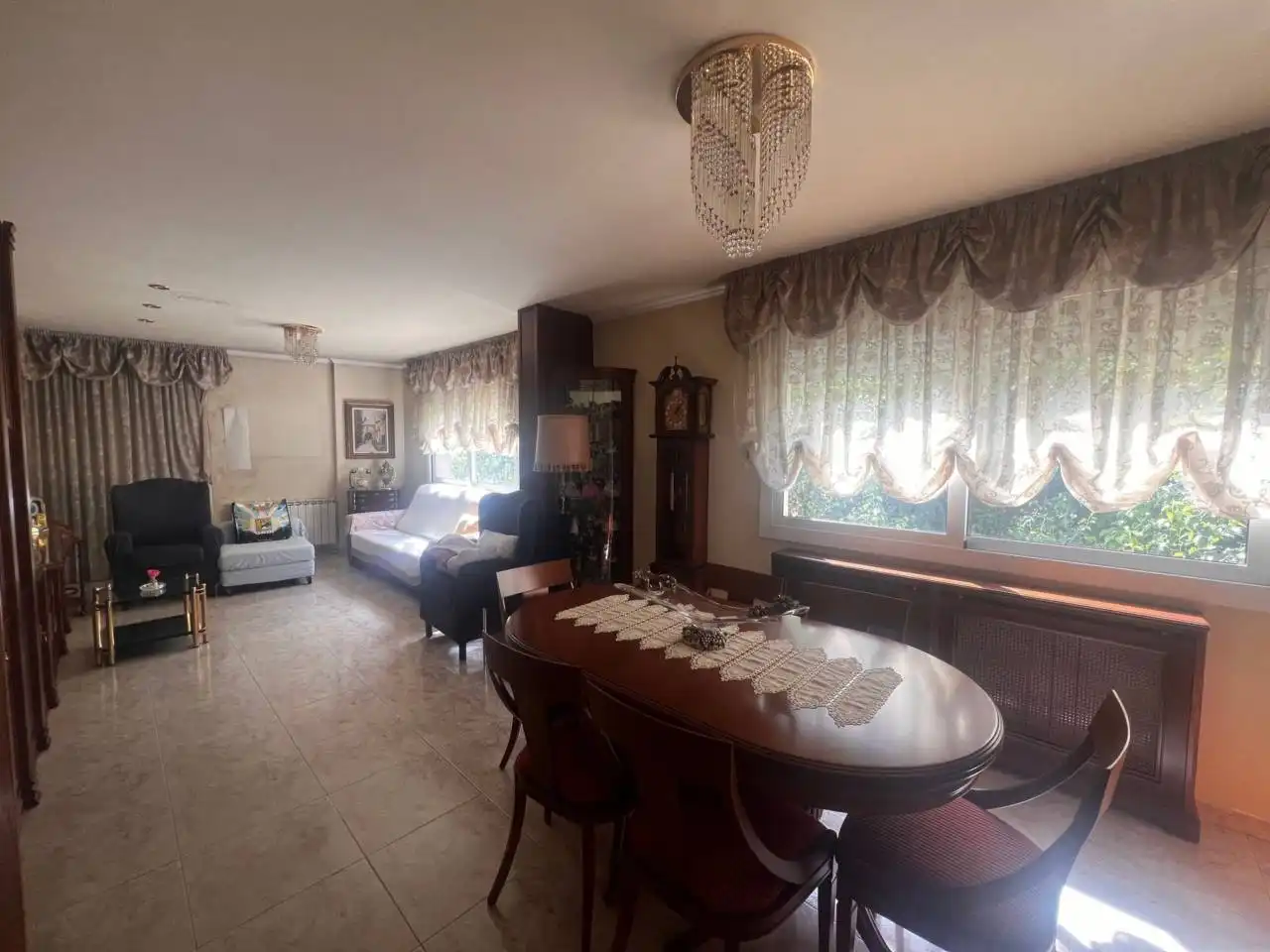 Sala de estar de Apartamento en venta en Manresa con Aire acondicionado, Calefacción y Terraza