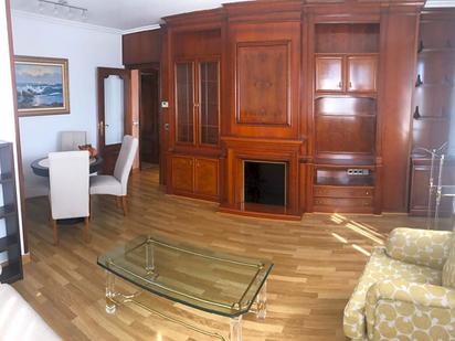 Living room of Flat to rent in Salamanca Capital  with Heating, Furnished and Balcony